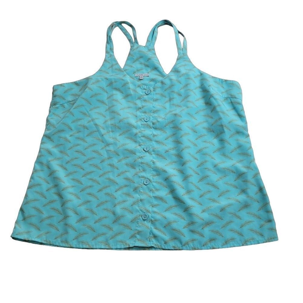 Charlotte Russe feather tank top L